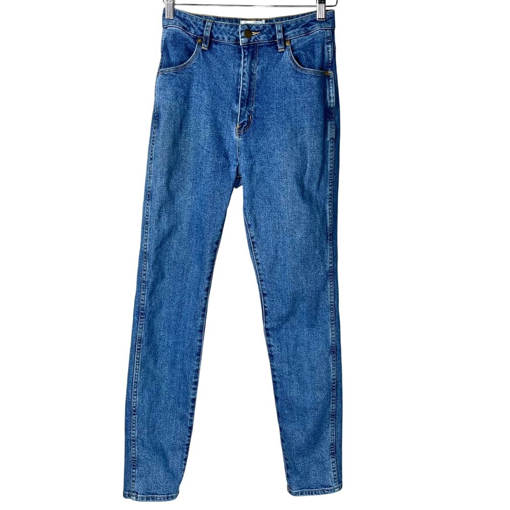 Rolla's Duster High Rise Straight Medium Wash Blue Denim Jeans Women's‎ Size 28